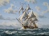 Artist Rendition of USS Constitution