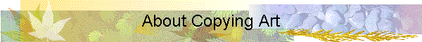 About Copying Art