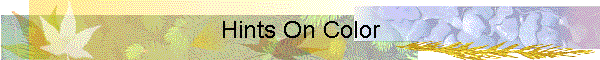 Hints On Color