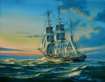 Three Masted Whaler Wanderer