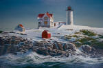 Nubble Lighthouse in Maine