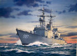 Destroyer USS Hayler