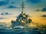 Destroyer USS Shields (DD 596)