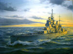 British battleship HMS King George